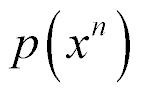p(x sup n)